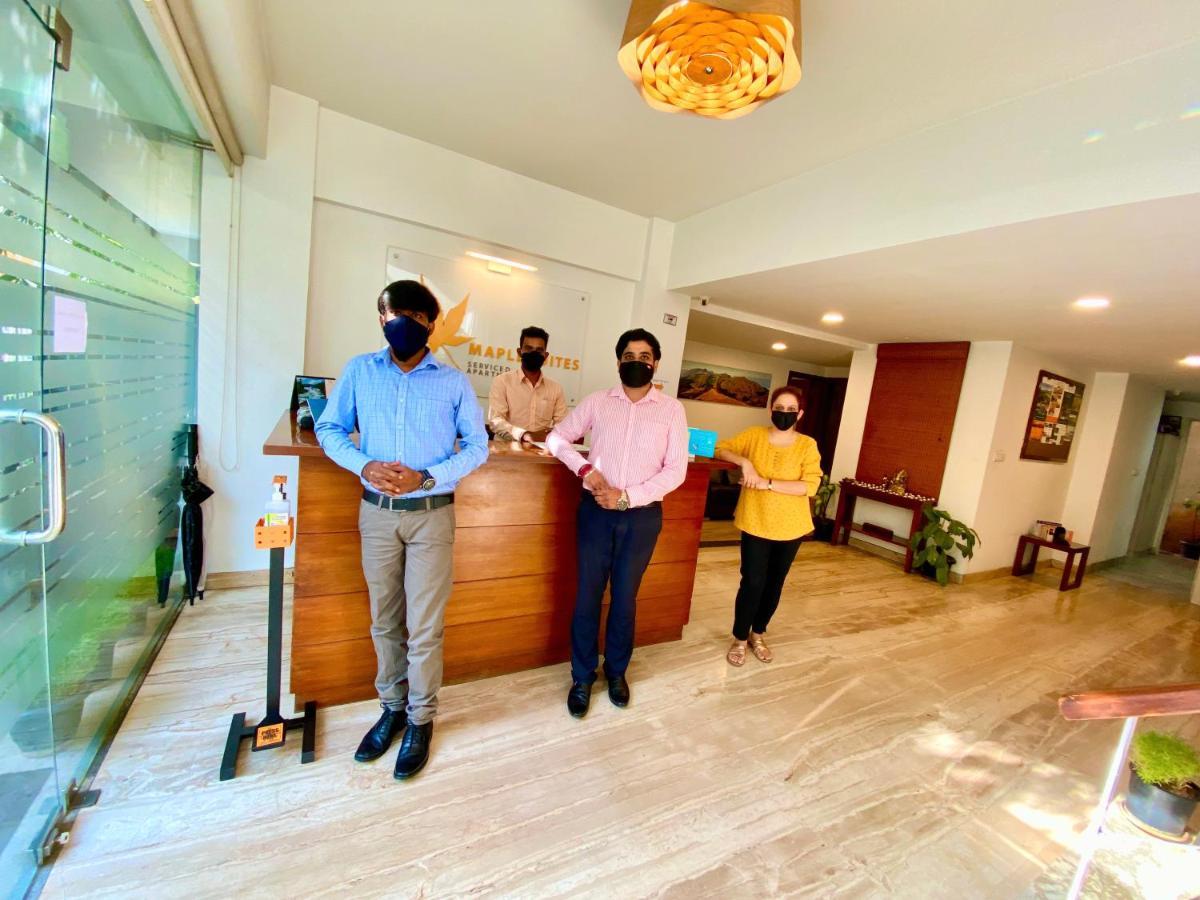 Maple Suites, Serviced Apartments Bangalore Exterior foto